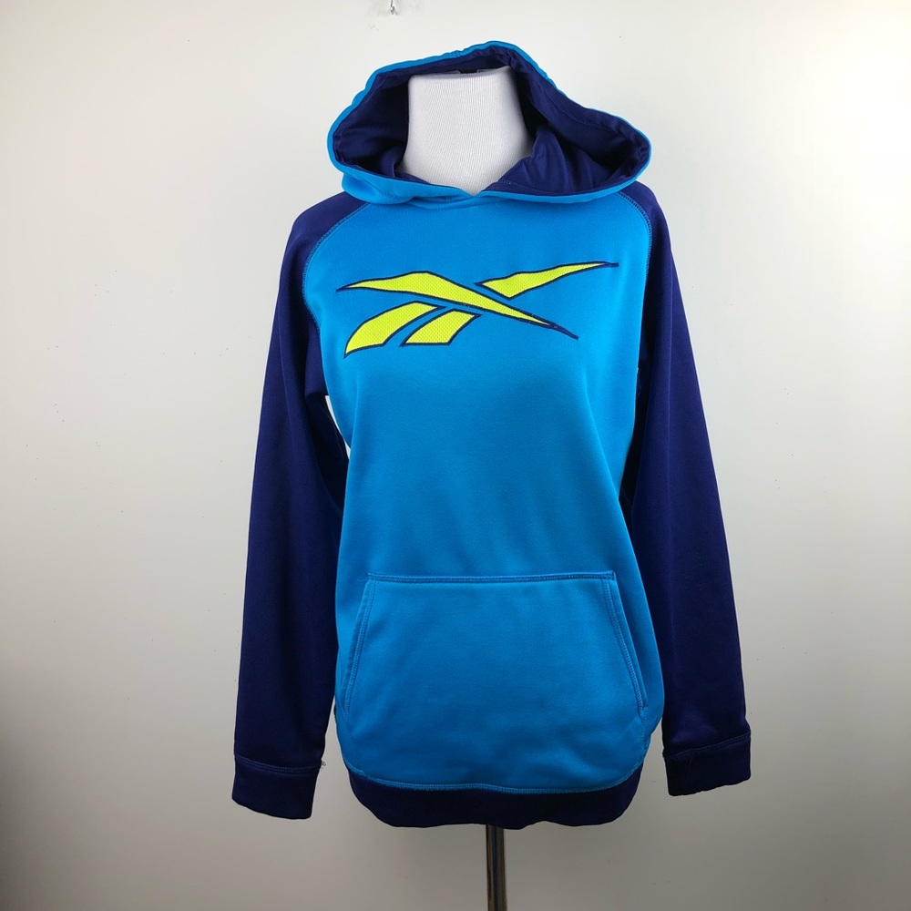 Reebok - Blue Pullover Hoodie Women/Men - Size L